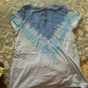 Blue tie-dye T-shirt by gap
